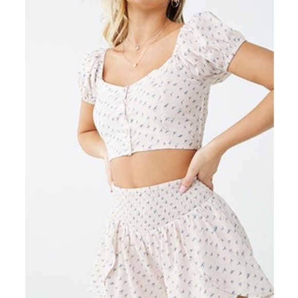 Forever 21 Other - Crop top shorts set